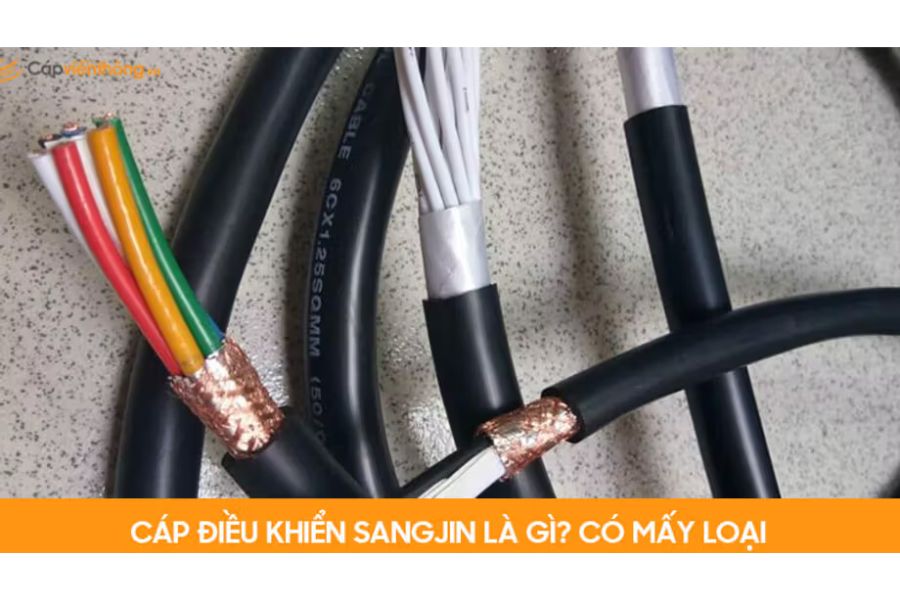 Thông Số Kỹ Thuật Cáp Điều Khiển Sangjin Và Những Điều Cần Biết